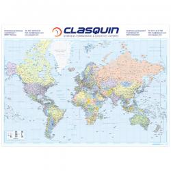 Weltkarte Clasquin